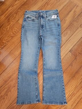 Old Navy Light Blue Flare Jeans - Girls